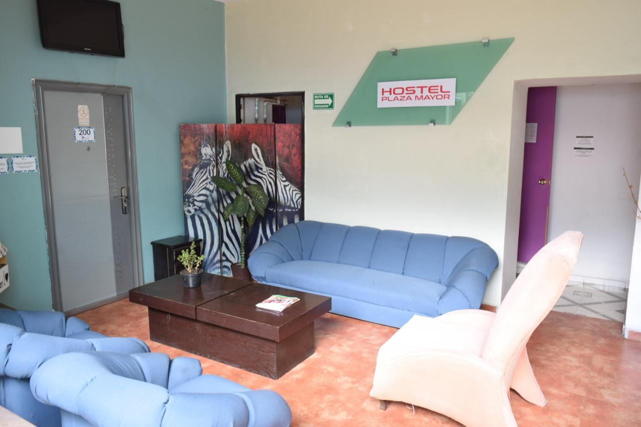 Hostel Plaza Mayor Kota Meksiko Bagian luar foto