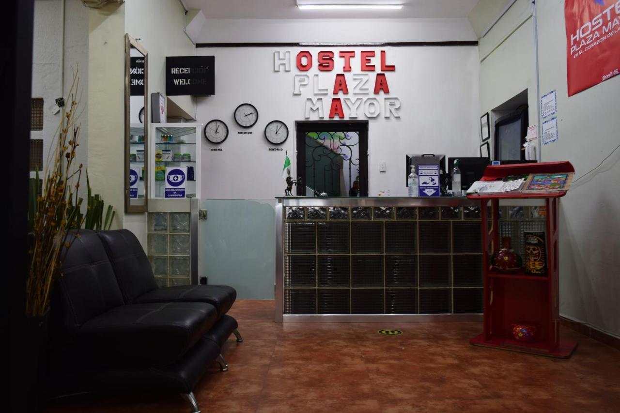 Hostel Plaza Mayor Kota Meksiko Bagian luar foto