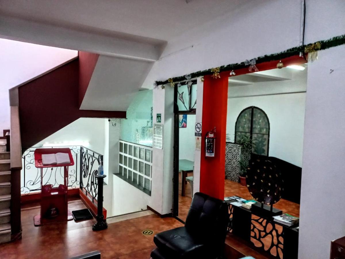 Hostel Plaza Mayor Kota Meksiko Bagian luar foto