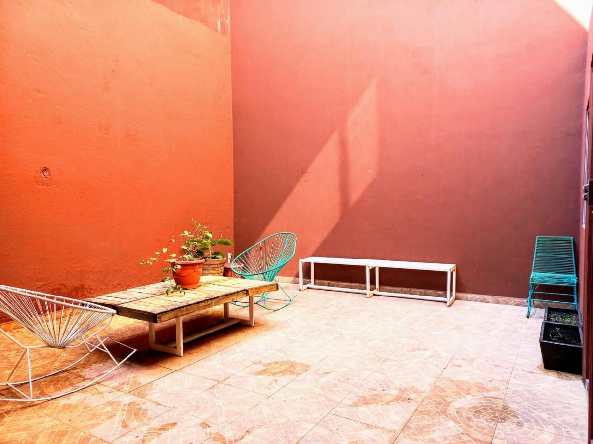 Hostel Plaza Mayor Kota Meksiko Bagian luar foto